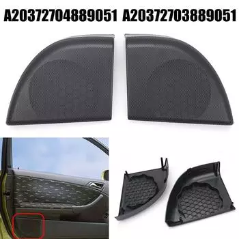 Для Mercedes W203 CLC-Class C-Class Car Audio Speaker Cover Trim Door Speaker Cover Trim For Coupe 2 Door Accessories CHINA