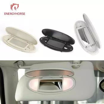 Для Mini Cooper новый автомобильный солнцезащитный козырек зеркало крышка косметическое зеркало крышка для BMW MINI R55 R56 R60 чёрный