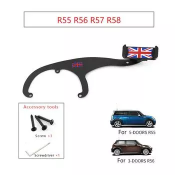 Для MINI Cooper R55 R56 R57 GPS-держатель для телефона, автомобильный Стайлинг, внутренний кронштейн для MINI R50 R52 R53 R60 R61, мобильная навигация R55 R56 R57 Red