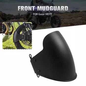 Для MOTO GUZZI V85 TT V 85 TT V85TT V 85TT 2019-2025 мотоциклетный удлинитель крыла Hugger Mudguard Extension чёрный