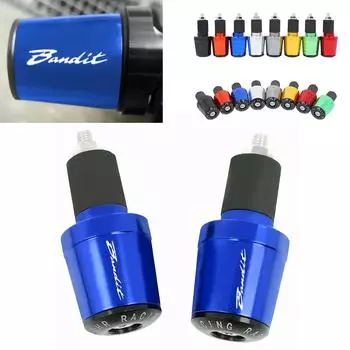 Для мотоцикла SUZUKI GSF 250 600 600S 650 650S 650N 1200 1250 Bandit 650S 7/8 22MM ручки руля заглушка руля оранжевый