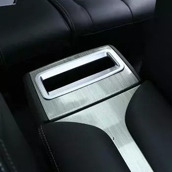 Для Nissan Murano 2015 2016 2017 2018 аксессуары для стайлинга автомобилей ABS хромированный автомобильный подлокотник ящик для хранения сетчатая крышка