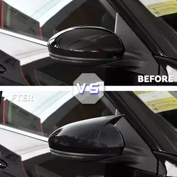 Для Nissan Sylphy Sentra углеродное волокно автомобиля боковое зеркало заднего вида Накладка наклейка декоративные аксессуары