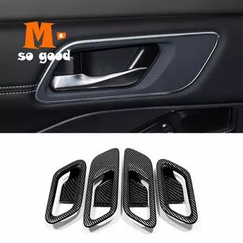 Для Nissan X-Trail XTrail T33 автомобильный подлокотник оконное стекло ручка дверная чаша декоративная крышка 2022 ABS карбоновый продукт