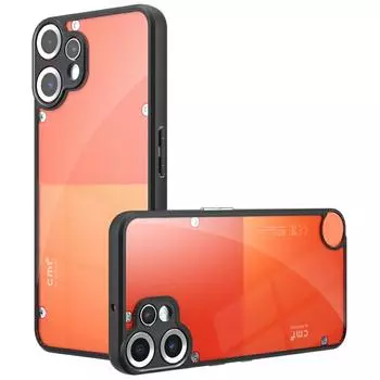 Для Nothing CMF Phone 2 Pro Чехол ТПУ+ПК Противоударный Прозрачный Чехол для Телефона A