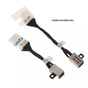 Для ноутбука Latitude 3410 3510 E3510 E3410 кабель постоянного тока 07Dm5H 0N8R4T 5CM