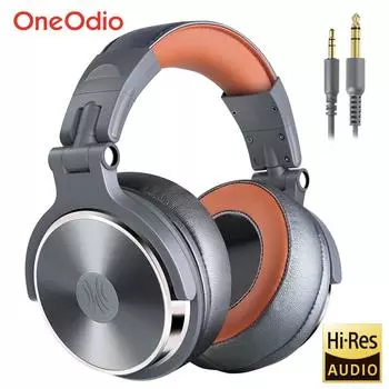 Для Oneodio Складные накладные проводные наушники для телефона Компьютер ПК Professional Studio Pro 30 50 Монитор DJ-гарнитура Игровые наушники