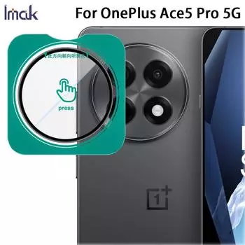 Для OnePlus Ace 5 Pro 5G Glass IMAK High Definition Glass Lens Film Self-positioning Version OnePlus Ace5 5G
