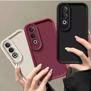 Для OPPO A80 чехол OPPO A3 Pro телефон чехол oppo K12X K12 Plus A80 чехол милый волнистый гибридный противоударный бампер чехол мягкий Fundas For OPPO A80