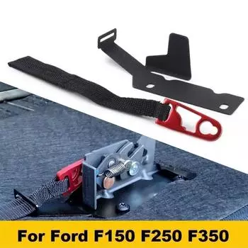 Для пикапа Ford F-150 F-250 F-350 Регулятор заднего сиденья с тросом для снятия блокировки Автоматический быстросъемный фиксатор заднего сиденья Аксессуары для снятия блокировки чёрный