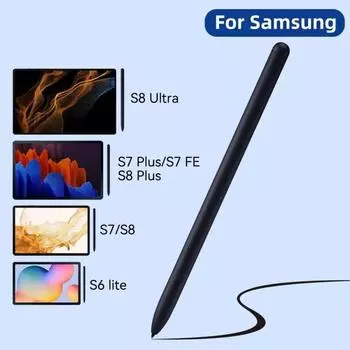 Для планшета Samsung Stylus S Pen Tab S8 S8 S8 Ultra S7 FE S7 S6 Lite Электромагнитная ручка чёрный