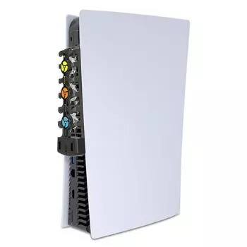 Для PlayStation 5 Охлаждающий вентилятор Игровая консоль Кулер Регулируемая скорость Интеллектуальный контроль температуры 3 вентилятора Системная станция