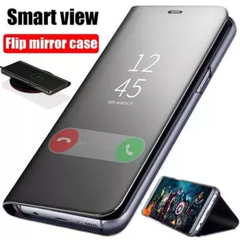 Для Poco X5 Pro чехол Роскошный прозрачный зеркальный магнитный раскладной чехол для телефона для Xiaomi PocoX5 Poco X5 Little X 5 задняя крышка с подставкой For Poco X5 чёрный