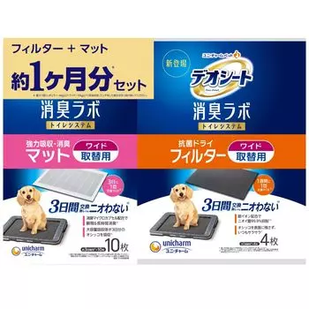 для примерно 1 Deosheet Deodorant Lab Wide Strong Mat антибактериальный сухой фильтр [Установить месяц] Поглощение/Дезодорирование +