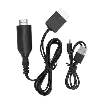 Для PS1-HD Мультимедийный интерфейсный кабель Plug and Play Шнур видеоконвертера игровой консоли для PS2