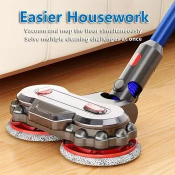 Для пылесоса Dyson V15 V8 V7 V10 V11 электрическая насадка для сухой и влажной уборки, насадка для пылесоса серый