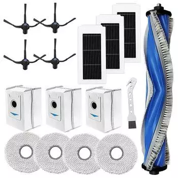 Для пылесоса Ecovacs Deebot X5 Omni / X5 Pro запасная часть основная боковая щетка фильтр Hepa ткань для швабры пылесборники