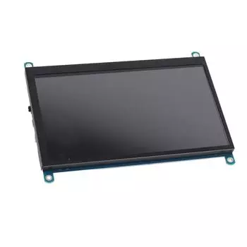 для RasPi 7-дюймовый экран 1024x600 IPS 7-дюймовый экран Точная цветопередача Plug and Play для RasPi экрана