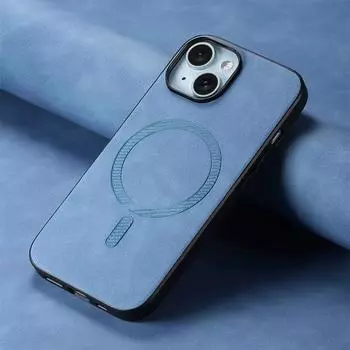 Для Realme 12 Pro Plus чехол для Magsafe Magnetic Luxury Leather задняя панель крышка для Realme12 4G 12X 11x 12+ 11Pro GT5 Pro NEO 5 SE Realme 12 5G коричневый