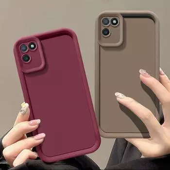 Для Realme C11 2021 Чехол Realme C25 Realme C21 C21Y C25Y C31 C35 C33 C53 C55 C12 Силиконовый чехол для телефона Полная защита объектива For Realme C30s