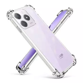 Для Realme C63 4G 5G чехол прозрачный силиконовый мягкий чехол для телефона Realme C61 C63 Narzo N63 прозрачный противоударный защитный чехол для задней панели For Realme C61