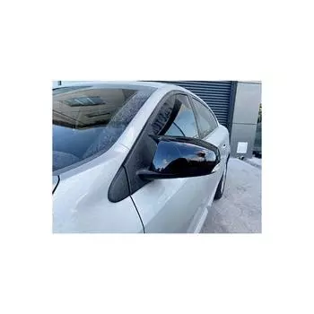 Для Renault Fluence Batman Bat Зеркальный чехол Piano Black 2009 2010 2011 2012 2013 2014 2015 2016