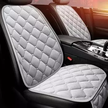 Для Renault Kadjar F3 X45 чехол для сиденья автомобиля передний/задний бархат/мех Защитная накладка на подушку сиденья черный/красный/бежевый/серый/кофейный/коричневый
