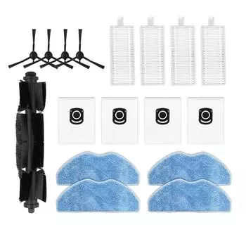 Для Rowenta Tefal X-Plorer Serie 75 S+ RG8597W Робот-пылесос Hepa Filter Mop Wipe Пылесборник Аксессуары Запчасти