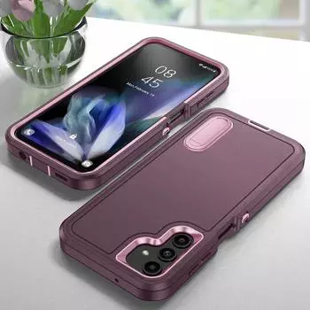 Для Samsung A54 5g A 54 14 защитный чехол-держатель с подставкой для Samsung Galaxy A54 A14 противоударный чехол без отпечатков пальцев for Galaxy A54 5G чёрный