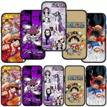 для Samsung Galaxy S24 S23 iPhone 16 15 14 Xiaomi Redmi Note 13 12 11 Plus 9 Pro Max X XR Чехол для телефона Обои Нико Робин One Piece Луффи OPPO Huawei for Samsung Galaxy A50S олений