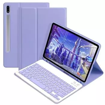 Для Samsung Galaxy Tab A9 Plus 11 A8 10.5 Чехол Съемная клавиатура Galaxy Tab S10 S9 FE 10.9 S7 S8 11 FE PLUS 12.4 S6 Lite 10.4 Tab A7 8.7 inch