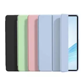 Для Samsung Galaxy Tab S10 Plus 12,4 дюймовый чехол с мягкой задней крышкой Smart Cover Funda для Samsung Galaxy Tab S10+ 12 4 планшетный чехол S10 Plus 12.4 inch чёрный