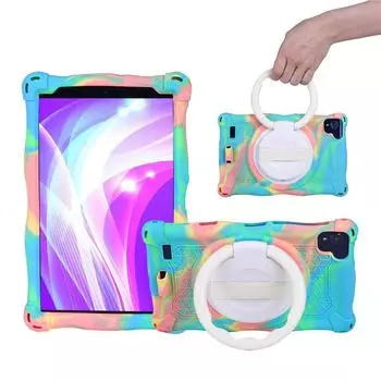 Для Samsung Galaxy Tab S6 A7 Lite 8,7 2021 T220 P610 чехол с вращающимся кольцом-подставкой для Tab A 8,0 S5e A8 10,5 A7 10,4 дюйма Tab S6 SM-T860 T865 синий