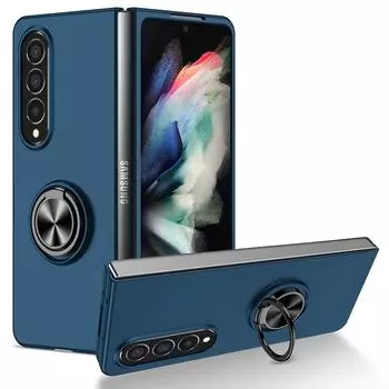 Для Samsung Galaxy Z Fold 3 4 чехол противоударный бронированный магнит кольцо подставка-кронштейн задняя крышка чехол для Galaxy Z Fold 1 2 5g чехлы for Galaxy Z Fold1