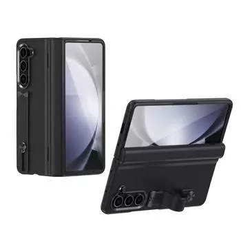 Для Samsung Galaxy Z Fold 5 4 3 чехол из матовой твердой кожи с закаленной пленкой складной шарнирный чехол аксессуары for Galaxy Z Fold 3