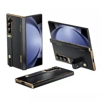 Для Samsung Galaxy Z Fold 6 5 4 3 чехол ультратонкий гальванизированный матовый складной шарнир без передней зеркальной пленки противоударный задняя крышка for Galaxy Z Fold 4 зелёный