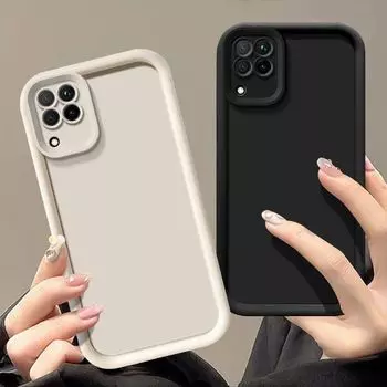 Для Samsung M33 Чехол Galaxy M33 5G Чехол для телефона SM-M336B SM-M336K Чехол Samsung m33 Защита камеры Квадратный жидкий силиконовый чехол Galaxy M33 5G