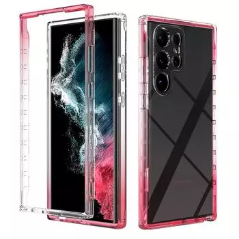 Для Samsung S23 Ultra Anti-Dust Мягкий ТПУ аксессуары для мобильных телефонов чехол для Samsung Galaxy S23 Ultra S 23 Plus задняя крышка for Galaxy S23 Plus синий
