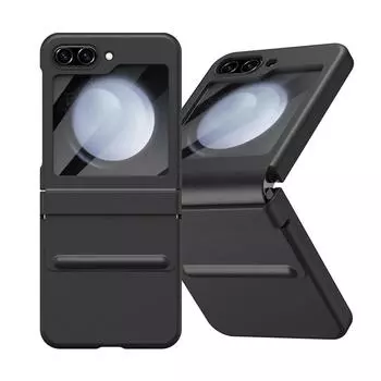 для samsung z flip 5 противоударный простой чехол для Samsung Galaxy Z Flip 5 5G Flip5 шарнирный защитный чехол для мобильного телефона аксессуары Capa for Samsung Z Flip 5