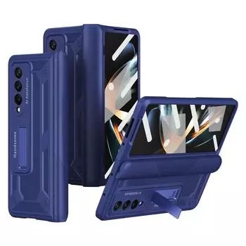 Для Samsung Z Fold 4 5g сильный защитный чехол для телефона Samsung Galaxy Z Fold 4 Fold4 пленка из закаленного стекла for samsung Z Fold 4 чёрный