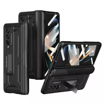 Для Samsung Z Fold 4 5g Защитная пленка для переднего стекла Складной чехол для Samsung Galaxy Z Fold 4 Fold4 Zfold4 Чехол для телефона for samsung Z Fold 4 чёрный