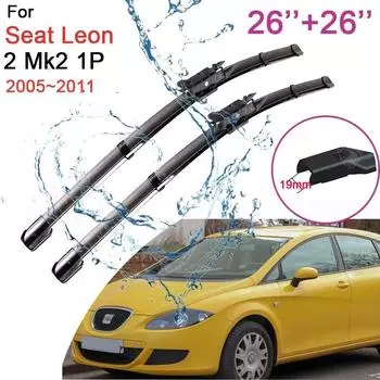 Для Seat Leon 2 Mk2 1P 2005 2006 2007 2008 2009 2010 2011 щетки омывателя переднего стеклоочистителя лобовое стекло автомобильные аксессуары RHD