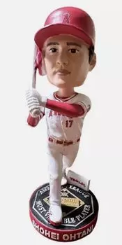 для Shohei Otani Bobblehead MVP Memorial Angels май 2022 Кукольный стадион [Ограниченный тираж 25 000 штук] 10, [Распределение бейсбольных мячей] [Предмет] белый