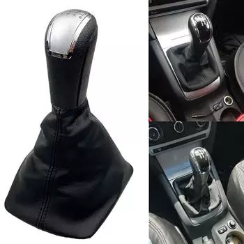 Для Skoda Octavia A5 A6 2004-2012 ручка переключения передач, рычаг переключения передач, чехол для багажника