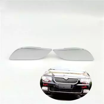 Для Skoda Superb 2009 2010 2011 2012 2013 передний бампер омыватель фар насадка-распылитель крышка фары Jet 1 piece left L