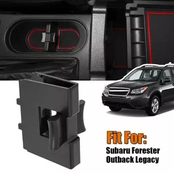 Для Subaru Forester Outback Legacy автомобильный держатель для чашки вставка-разделитель салона автомобиля центральная консоль разделитель чашек Органайзер
