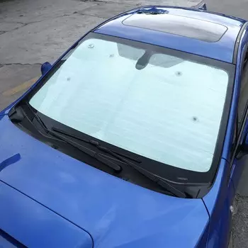 Для Subaru WRX 2022 2023 алюминиевая фольга серебристая автомобильная термозавеса солнцезащитный крем автомобиль серебряный