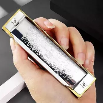 для SUZUKI Exquisite Mini Sensitive Reed Harmonica 10 отверстий 20 тонов для начинающих губная гармошка для взрослых