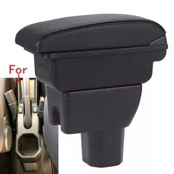 Для Suzuki Ignis Armrest Box Для Suzuki IGNIS Car Storage Box Модернизированная деталь Детали интерьера Аксессуары для автомобиля Простая установка C1 black red line