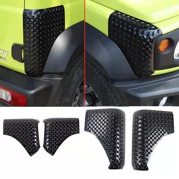 Для Suzuki Jimny JB64 JB74 2019-2024 автомобиль переднее заднее крыло задняя дверь угол обертывание декоративная защита крышка автомобильные внешние аксессуары